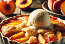 peach cobbler