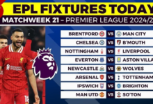 epl schedule